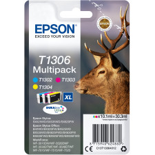 Epson Stag T1306 tinteiro 1 unidade(s) Original Rendimento alto (XL) Ciano, Magenta, Amarelo