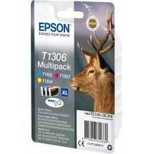 Epson Stag T1306 tinteiro 1 unidade(s) Original Rendimento alto (XL) Ciano, Magenta, Amarelo