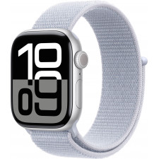 Apple Watch Series 10 OLED 42 mm Digital 374 x 446 pixels Ecrã táctil Prateado Wi-Fi GPS