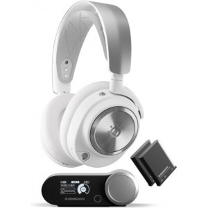 Steelseries 61525 auscultador Auscultadores Com fios Fita de cabeça Jogos USB Type-C Branco