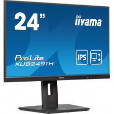 iiyama ProLite XUB2491H-B1 monitor de ecrã 60,5 cm (23.8") 1920 x 1080 pixels Full HD LED Preto