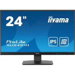 iiyama ProLite XU2491H-B1 monitor de ecrã 60,5 cm (23.8") 1920 x 1080 pixels Full HD LED Preto