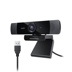 AUKEY PC-LM1E webcam 2 MP 1920 x 1080 pixels USB Preto