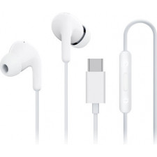 Xiaomi BHR8931GL auscultador Auscultadores Com fios Intra-auditivo Chamadas Música USB Type-C Branco