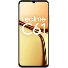 realme C61 17,1 cm (6.74") Dual SIM Android 14 4G USB Type-C 6 GB 256 GB 5000 mAh Dourado