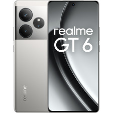 realme GT 6 17,2 cm (6.78") Dual SIM Android 14 5G USB Type-C 12 GB 256 GB 5500 mAh Prateado