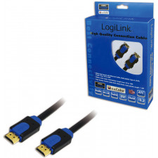 LogiLink CHB1105 cabo HDMI 5 m HDMI Type A (Standard) Preto, Azul