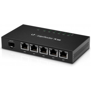 Ubiquiti EdgeRouter X SFP router com fio Gigabit Ethernet Preto