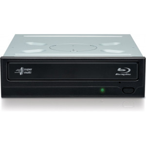 Hitachi-LG Super Multi Blu-ray Writer unidade de disco ótico Interno Blu-Ray RW Preto