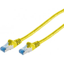 S CONN 75713-Y cabo de rede Amarelo 3 m Cat6a S FTP (S-STP)