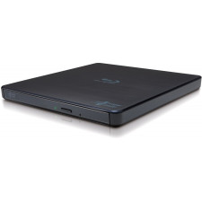 Hitachi-LG Slim Portable Blu-ray Writer unidade de disco ótico Blu-Ray RW Preto