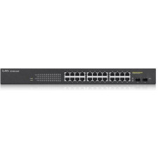 Zyxel GS1900-24HP Gerido Gigabit Ethernet (10 100 1000) 1U Preto