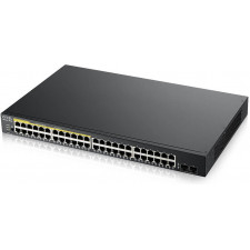 Zyxel GS1900-48HPv2 Gerido L2 Gigabit Ethernet (10 100 1000) Power over Ethernet (PoE) Preto