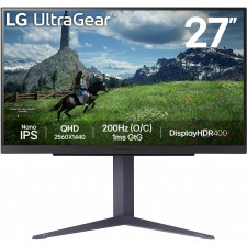 LG 27GS85Q-B monitor de ecrã 68,6 cm (27") 2560 x 1440 pixels Quad HD LCD Preto