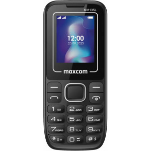 MaxCom Classic MM135 LIGHT 4,5 cm (1.77") 68 g Preto Telefone básico