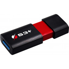 S3Plus Technologies Space+ SLIDE unidade de memória USB 256 GB USB Type-A 3.2 Gen 1 (3.1 Gen 1) Preto, Vermelho