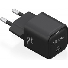 AISENS ASCH-30W1P019-BK carregador de dispositivos móveis Universal Preto AC Carregamento rápido Interior