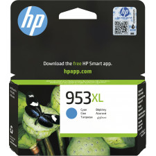 HP Tinteiro original 953XL Ciano de elevado rendimento