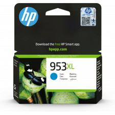 HP Tinteiro original 953XL Ciano de elevado rendimento