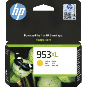 HP Tinteiro original 953XL Amarelo de elevado rendimento