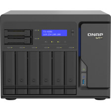 QNAP TS-h886 NAS Tower Intel® Xeon® D D-1622 16 GB DDR4 0 TB QuTS hero Preto