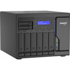 QNAP TS-h886 NAS Tower Intel® Xeon® D D-1622 16 GB DDR4 0 TB QuTS hero Preto