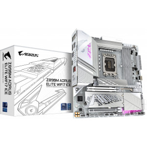 GIGABYTE Z890M AORUS ELITE WIFI7 ICE Intel Z890 LGA 1851 (Socket V1) ATX