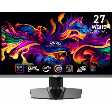 MSI MPG 271QRX QD-OLED monitor de ecrã 67,3 cm (26.5") 2560 x 1440 pixels Wide Quad HD QDOLED Preto