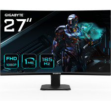 GIGABYTE GS27F monitor de ecrã 68,6 cm (27") 1920 x 1080 pixels Full HD LCD Preto