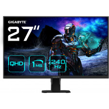 GIGABYTE GS27Q X monitor de ecrã 68,6 cm (27") 2560 x 1440 pixels Quad HD LCD Preto