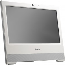 Shuttle X50V7U3 Intel® Core™ i3 i3-8145U 39,6 cm (15.6") 1366 x 798 pixels Ecrã táctil Barebone para PC “tudo em um” Branco