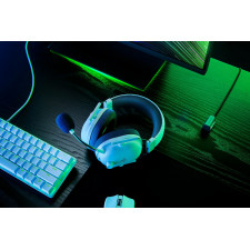 Razer BlackShark V2 Pro Auscultadores Sem fios Fita de cabeça Jogos Bluetooth Branco