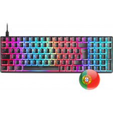 Mars Gaming MKULTRA teclado Jogos USB Português Preto