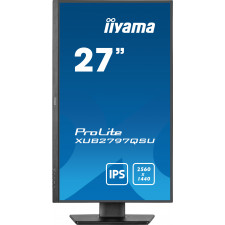 iiyama ProLite XUB2797QSU-B2 monitor de ecrã 68,6 cm (27") 2560 x 1440 pixels 4K Ultra HD LED Preto