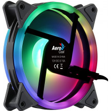 Aerocool Duo 12 Caixa de computador Ventoinha 12 cm Preto