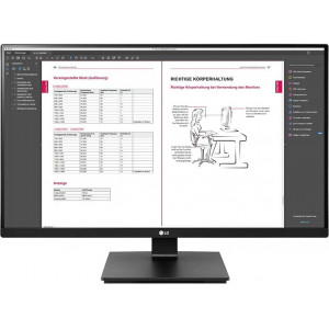 LG 27BN65QP-B monitor de ecrã 68,6 cm (27") 2560 x 1440 pixels Quad HD LCD Preto