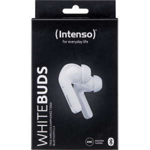 Intenso White Buds T302A Auscultadores True Wireless Stereo (TWS) Intra-auditivo Chamadas Música Desporto Dia-a-dia USB Type-C