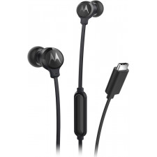 Motorola EARBUDS3CS auscultador Auscultadores Com fios Intra-auditivo Chamadas Música USB Type-C Preto