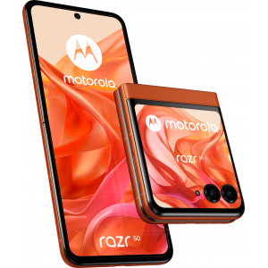 Motorola razr 50 17,5 cm (6.9") Dual SIM Android 14 5G USB Type-C 8 GB 256 GB 4200 mAh Laranja