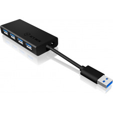 ICY BOX IB-AC6104-B USB 3.2 Gen 1 (3.1 Gen 1) Type-A 5000 Mbit s Preto