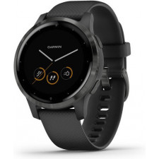 Garmin vívoactive 4s 2,79 cm (1.1") 40 mm 218 x 218 pixels Ecrã táctil Preto Wi-Fi GPS