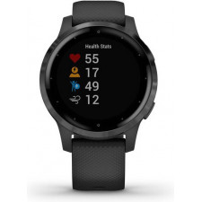 Garmin vívoactive 4s 2,79 cm (1.1") 40 mm 218 x 218 pixels Ecrã táctil Preto Wi-Fi GPS