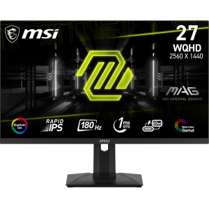 MSI MAG 274QRFDE QD E2 monitor de ecrã 68,6 cm (27") 2560 x 1440 pixels Wide Quad HD LCD Preto