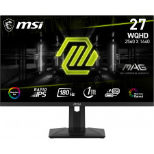 MSI MAG 274QRFDE QD E2 monitor de ecrã 68,6 cm (27") 2560 x 1440 pixels Wide Quad HD LCD Preto