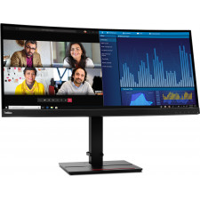 Lenovo ThinkVision P34w-20 LED display 86,7 cm (34.1") 3440 x 1440 pixels Wide Quad HD Preto