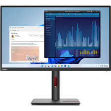 Lenovo ThinkVision T27p-30 LED display 68,6 cm (27") 3840 x 2160 pixels 4K Ultra HD Preto