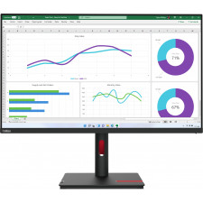 Lenovo ThinkVision T32h-30 LED display 80 cm (31.5") 2560 x 1440 pixels Quad HD Preto