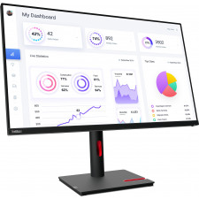 Lenovo ThinkVision T32p-30 LED display 80 cm (31.5") 3840 x 2160 pixels 4K Ultra HD Preto