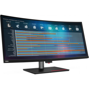 Lenovo ThinkVision P40w-20 LED display 100,8 cm (39.7") 5120 x 2160 pixels 5K Ultra HD Preto