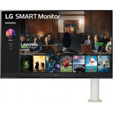 LG 32SQ780S-W monitor de ecrã 81,3 cm (32") 3840 x 2160 pixels 4K Ultra HD Branco